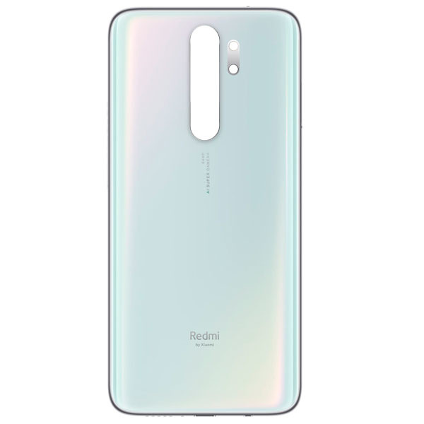 Задняя панель корпуса (Крышка) для Xiaomi RedMi Note 8 Pro (Белая) Оригинал Китай