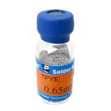 Кульки BGA для пайки мікросхем MECHANIC (0.65 мм, 10000 шт.)