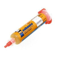 Флюс-паста Mechanic UV10 (10 гр.) в шприце (без содержания галогенов)
