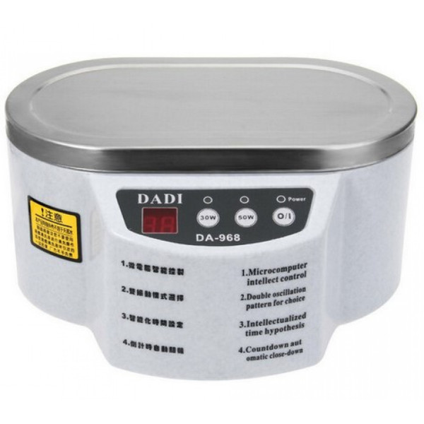 Ультразвуковая ванна DADI 968 (двухрежимная 30W | 50W, 0.7 L)
