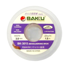 Очиститель припоя BAKU BK-3015 (3mm x 1,5 m)