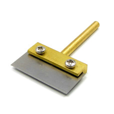 Жало паяльника з лопаткою і змінним лезом 38 mm, d=5 mm для видалення залишків клею