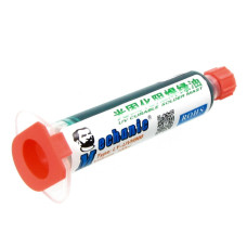 Лак изолирующий MECHANIC LY-UVH900 в шприце, 10 ml (Зеленый)