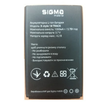 Аккумуляторы (АКБ) для Sigma X-style 18 Track (1000 mAh 3.7 V) Оригинал