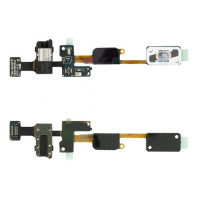 Шлейф (Flat cable) для Samsung G610 Galaxy J7 Prime (кнопки меню, коннектора навушників, з компонентами)