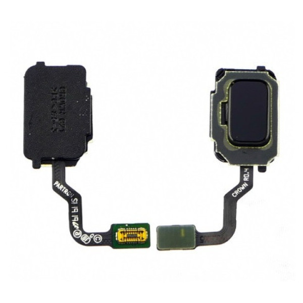 Шлейф (flex cable) для Samsung N960 Galaxy Note 9 со сканером отпечатка пальца (Черный)
