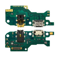 Шлейф (Flat cable) Samsung M305 Galaxy M30 (2019) с разъемом зарядки, микрофоном, плата зарядки