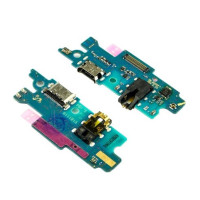 Шлейф (Flat cable) Samsung M205 Galaxy M20 (2019) с разъемом зарядки, микрофоном, плата зарядки